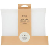 M&amp;amp;S Medium Silicone Food Storage Bag   15L