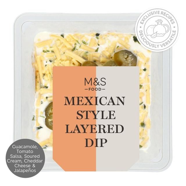 M&amp;amp;S Mexican Style Layered Dip   410g