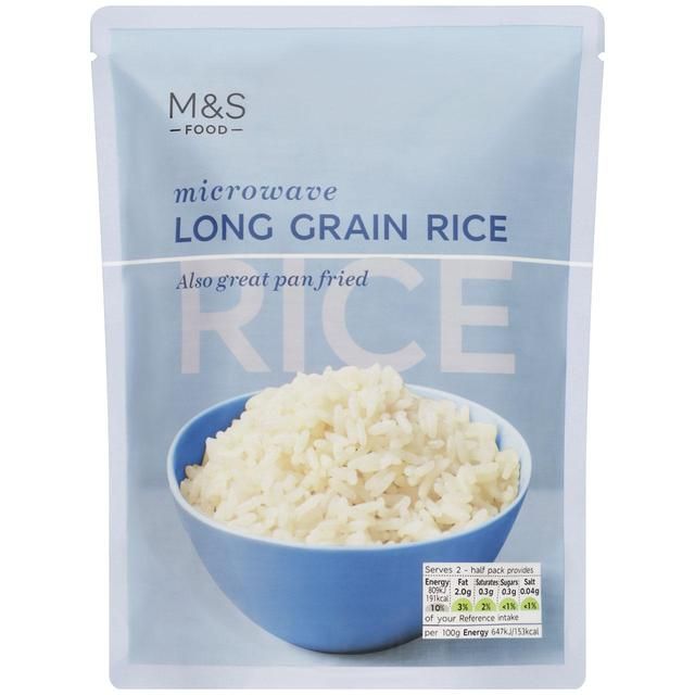 M&amp;amp;S Microwave Long Grain Rice   250g