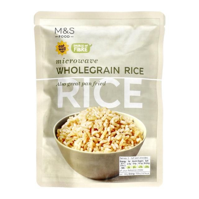 M&amp;amp;S Microwave Wholegrain Rice   250g