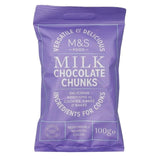 M&amp;amp;S Milk Chocolate Chunks   100g