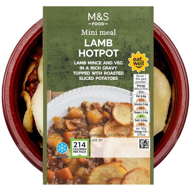 M&amp;amp;S Minced Lamb Hotpot Mini Meal   200g