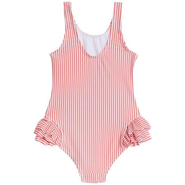 M&amp;amp;S Minnie Mouse Swimsuit 2-8 Years Coral