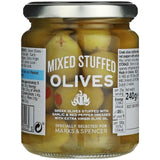M&amp;amp;S Mixed Stuffed Olives   240g