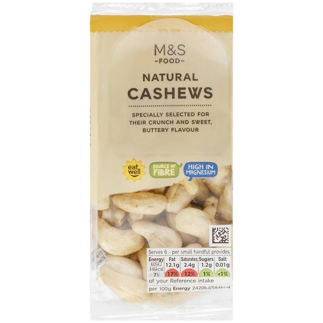 M&amp;amp;S Natural Cashew Nuts   150g