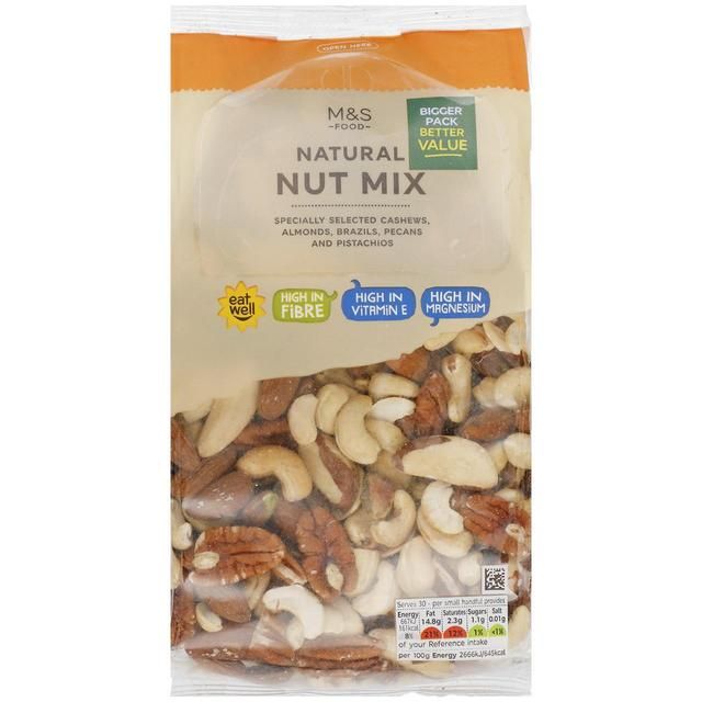 M&amp;amp;S Natural Mixed Nuts   750g