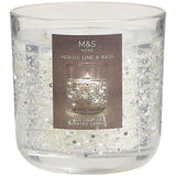M&amp;amp;S Neroli Lime &amp;amp; Bergamot Silver Light Up Candle