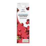 M&amp;amp;S No Added Sugar Cranberry Juice Drink   1L