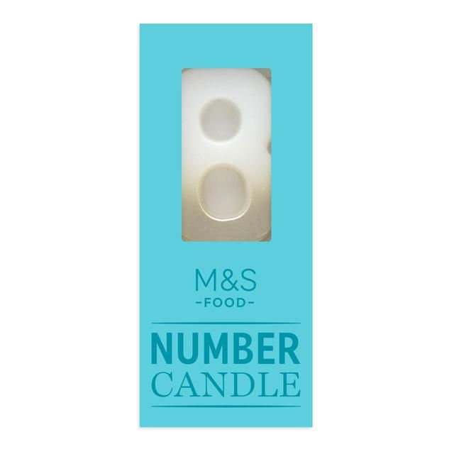 M&amp;amp;S Number 8 Candle