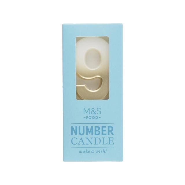 M&amp;amp;S Number 9 Candle