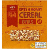 M&amp;amp;S Oats &amp;amp; Honey Cereal Bars   5 x 30g