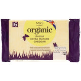 M&amp;amp;S Organic British Extra Mature Cheddar   350g