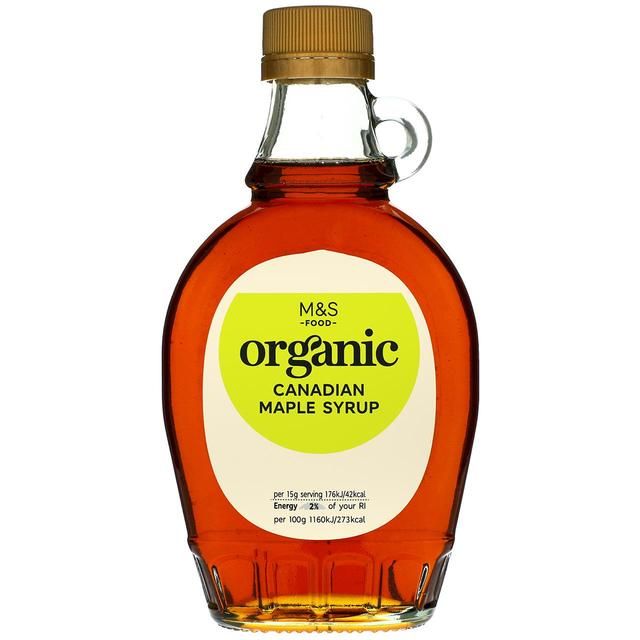 M&amp;amp;S Organic Canadian Maple Syrup   330g