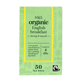 M&amp;amp;S Organic English Breakfast Teabags   50 per pack