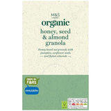 M&amp;amp;S Organic Honey Seed &amp;amp; Almond Granola   500g