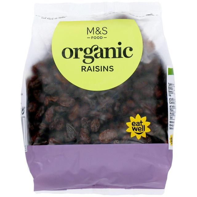 M&amp;amp;S Organic Raisins   375g