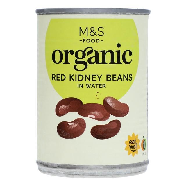 M&amp;amp;S Organic Red Kidney Beans in Water   400g