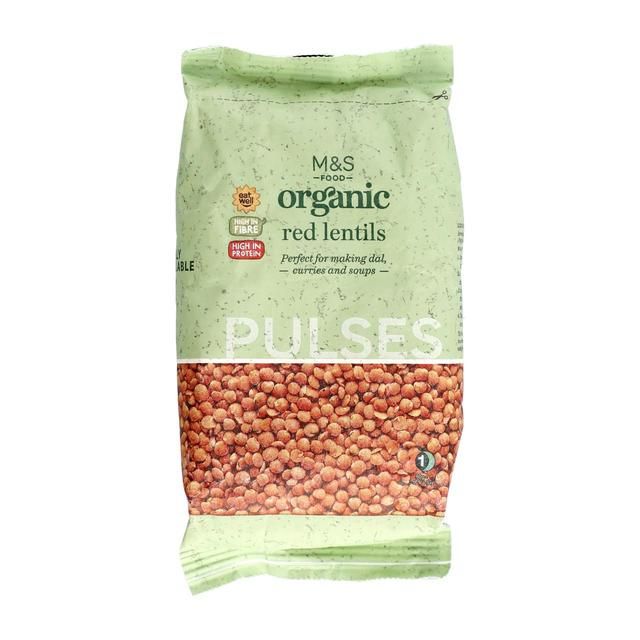 M&amp;amp;S Organic Red Lentils   500g