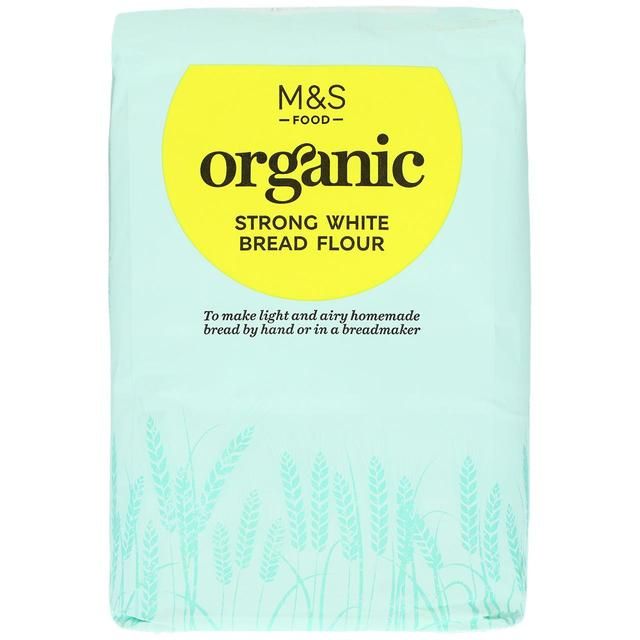 M&amp;amp;S Organic Strong White Bread Flour   1.5kg