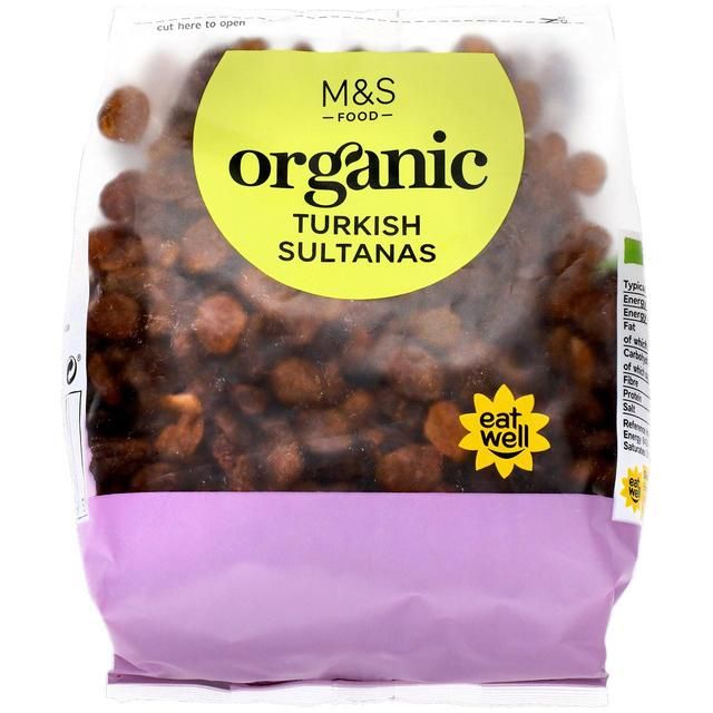 M&amp;amp;S Organic Sultanas   375g