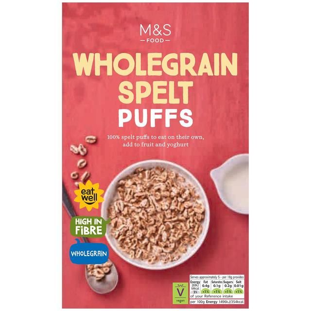 M&amp;amp;S Organic Wholegrain Spelt Puffs   100g