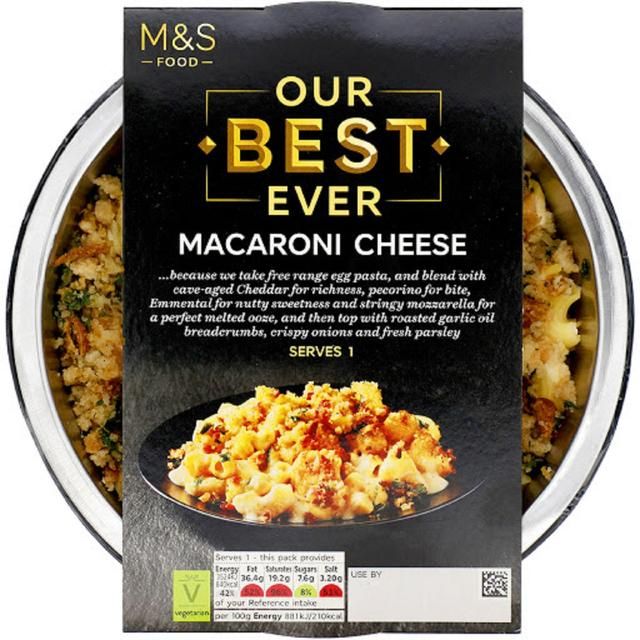 M&amp;amp;S Our Best Ever Macaroni Cheese for One   400g