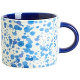 M&amp;amp;S Paint Splatter Mug Blue