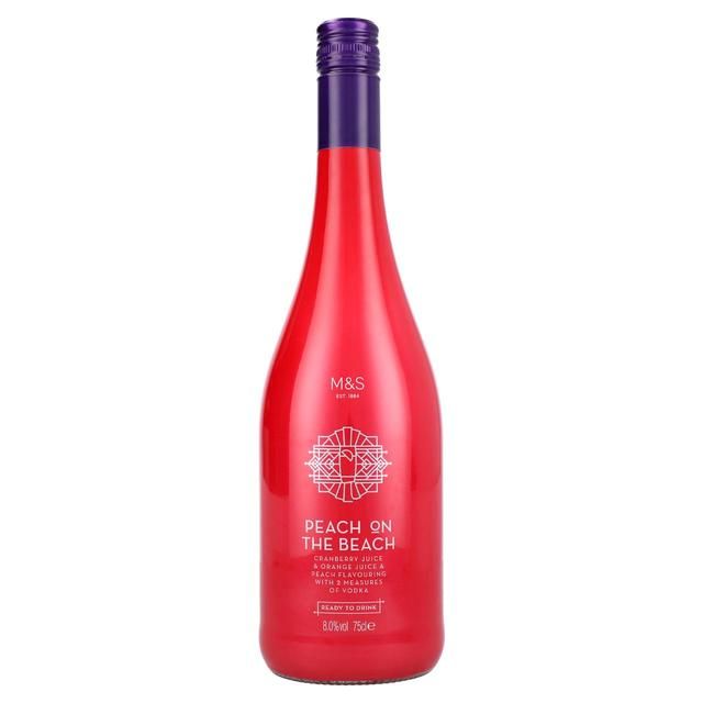 M&amp;amp;S Peach On The Beach Cocktail   75cl