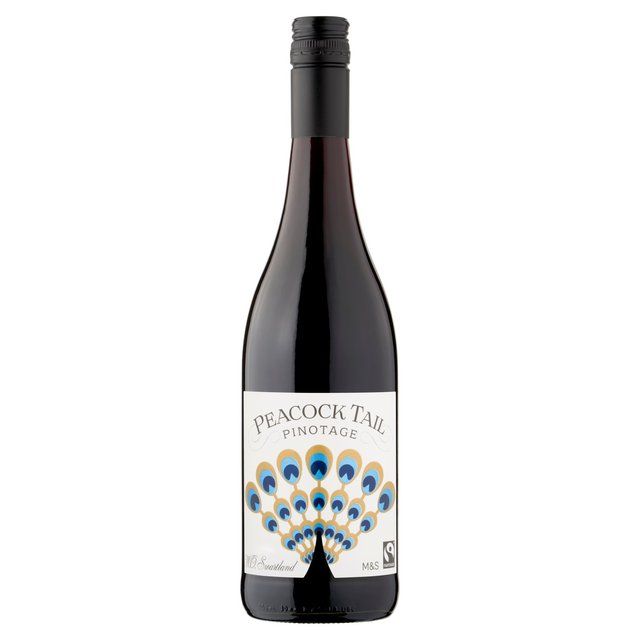 M&amp;amp;S Peacock Tail Pinotage   75cl