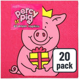 M&amp;amp;S Percy Pig Napkins   20 per pack