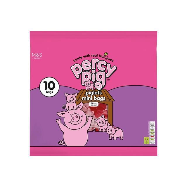 M&amp;amp;S Percy Piglets Mini Bag   10 x 28g