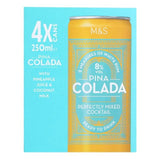 M&amp;amp;S Pina Colada   4 x 250ml