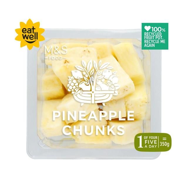 M&amp;amp;S Pineapple Chunks   350g