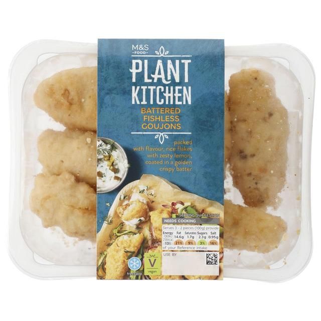 M&amp;amp;S Plant Kitchen Fishless Goujons   300g