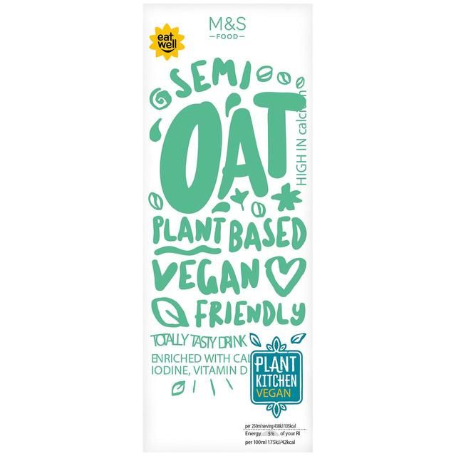 M&amp;amp;S Plant Kitchen Oat Drink   1L