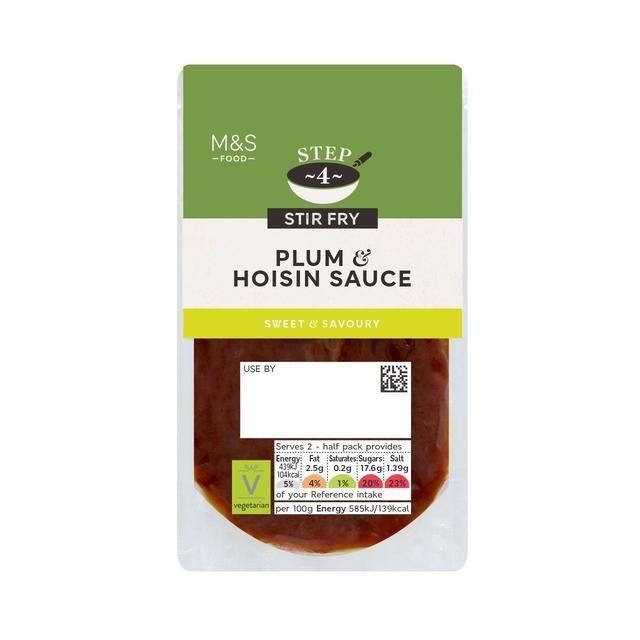 M&amp;amp;S Plum &amp;amp; Hoisin Stir Fry Sauce   150g