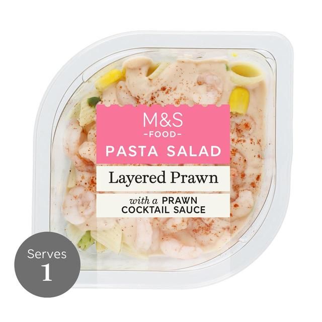 M&amp;amp;S Prawn Layered Salad   220g