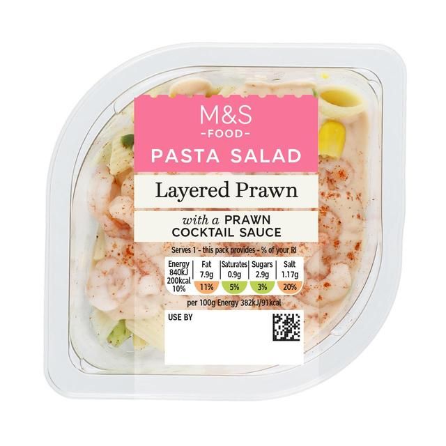 M&amp;amp;S Prawn Layered Salad   220g