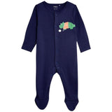 M&amp;amp;S Pure Cotton Dinosaur Sleepsuits 3 Pack Newborn-3 Years Green Mix