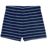 M&amp;amp;S Pure Cotton Striped Shorts 0-3 Years Blue