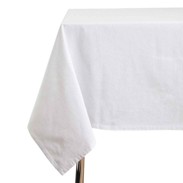 M&amp;amp;S Pure Cotton Tablecloth White