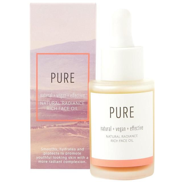 M&amp;amp;S Pure Natural Radiance Rich Face Oil   30ml