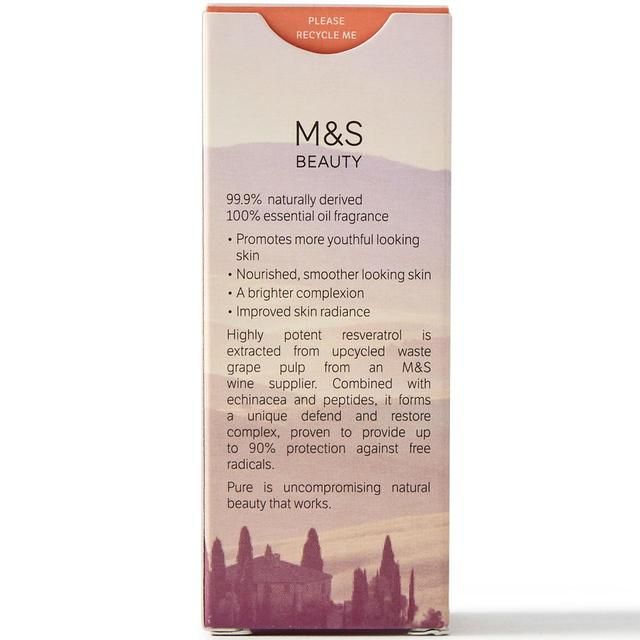 M&amp;amp;S Pure Natural Radiance Rich Face Oil   30ml