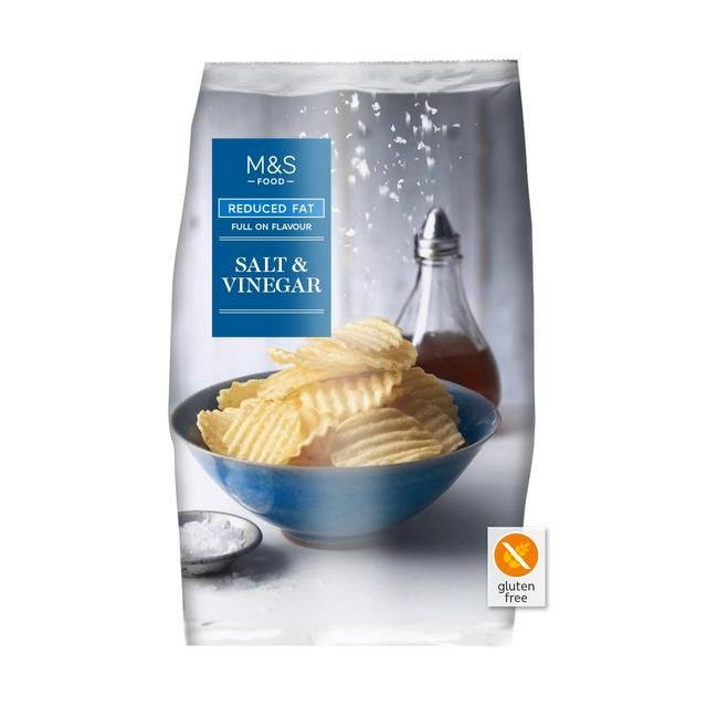 M&amp;amp;S Reduced Fat Salt &amp;amp; Vinegar Crisps   150g