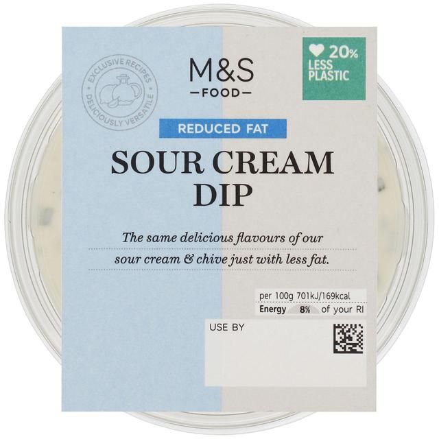 M&amp;amp;S Reduced Fat Sour Cream Dip   230g