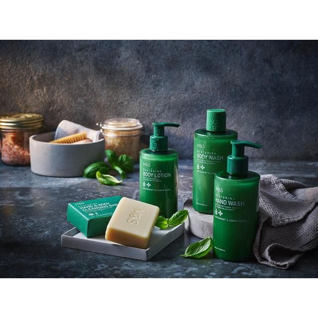 M&amp;amp;S Restoring Hand &amp;amp; Body Cleansing Bar   100g