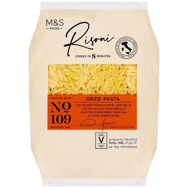 M&amp;amp;S Risoni Orzo Pasta   500g