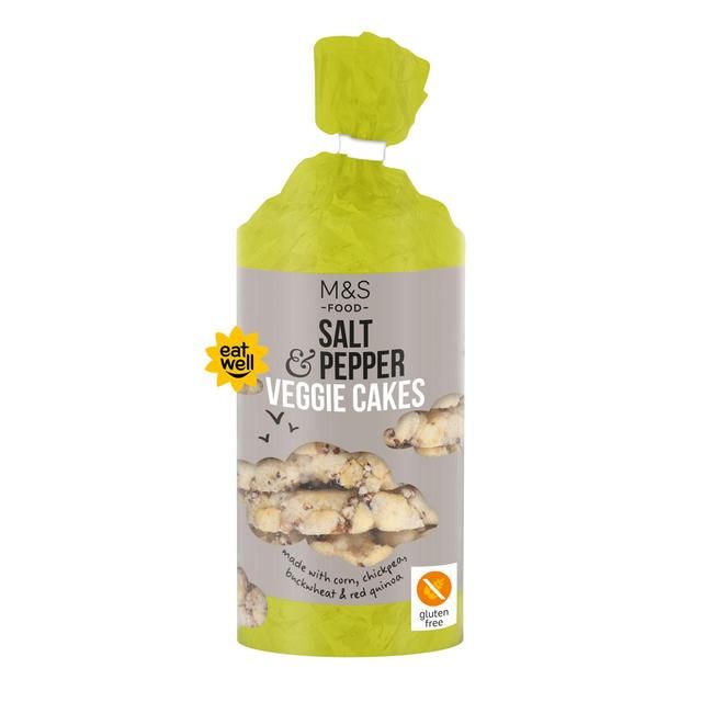 M&amp;amp;S Salt &amp;amp; Pepper Veggie Cakes   147g