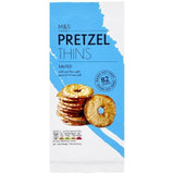M&amp;amp;S Salted Pretzel Thins   80g