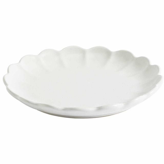 M&amp;amp;S Scallop Side Plate Natural